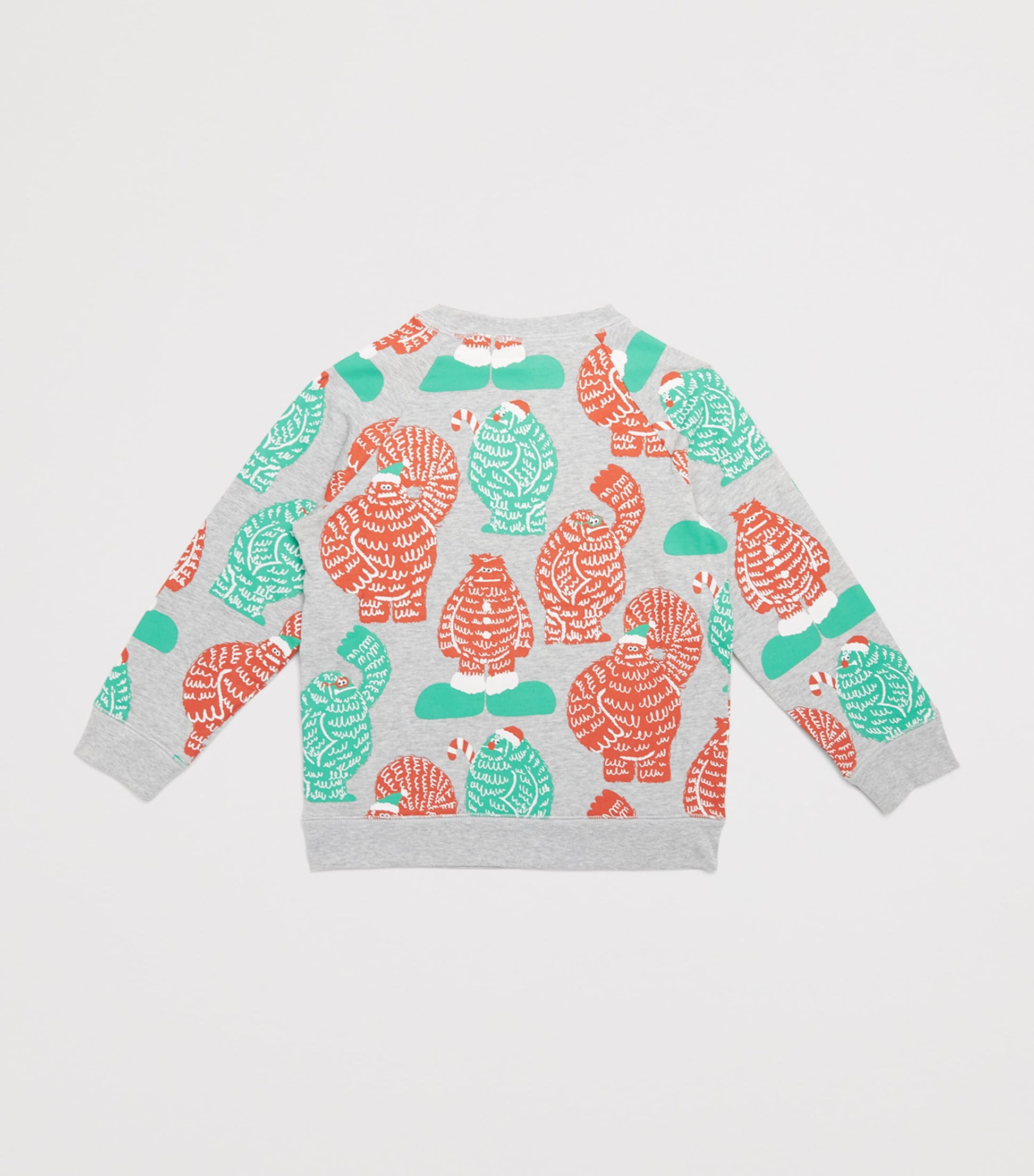 Stella McCartney Kids Organic Cotton Santa Print Sweatshirt (3-14 Years)