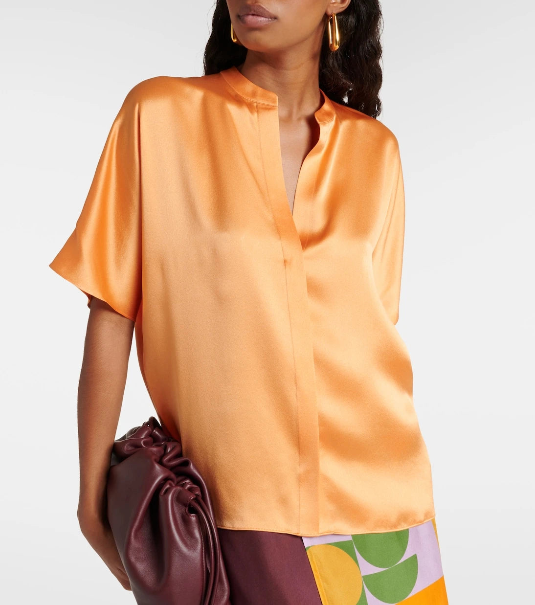 Vince - Silk satin blouse
