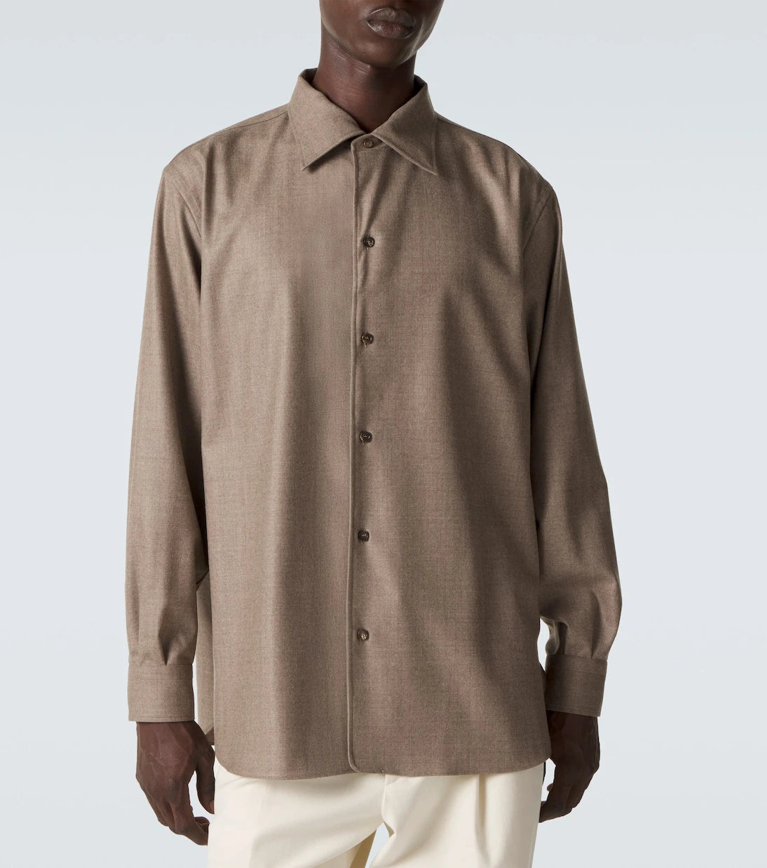 Loro Piana - Franco virgin wool shirt