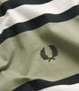 Fred Perry Cotton Stripe Laurel Wreath T-Shirt
