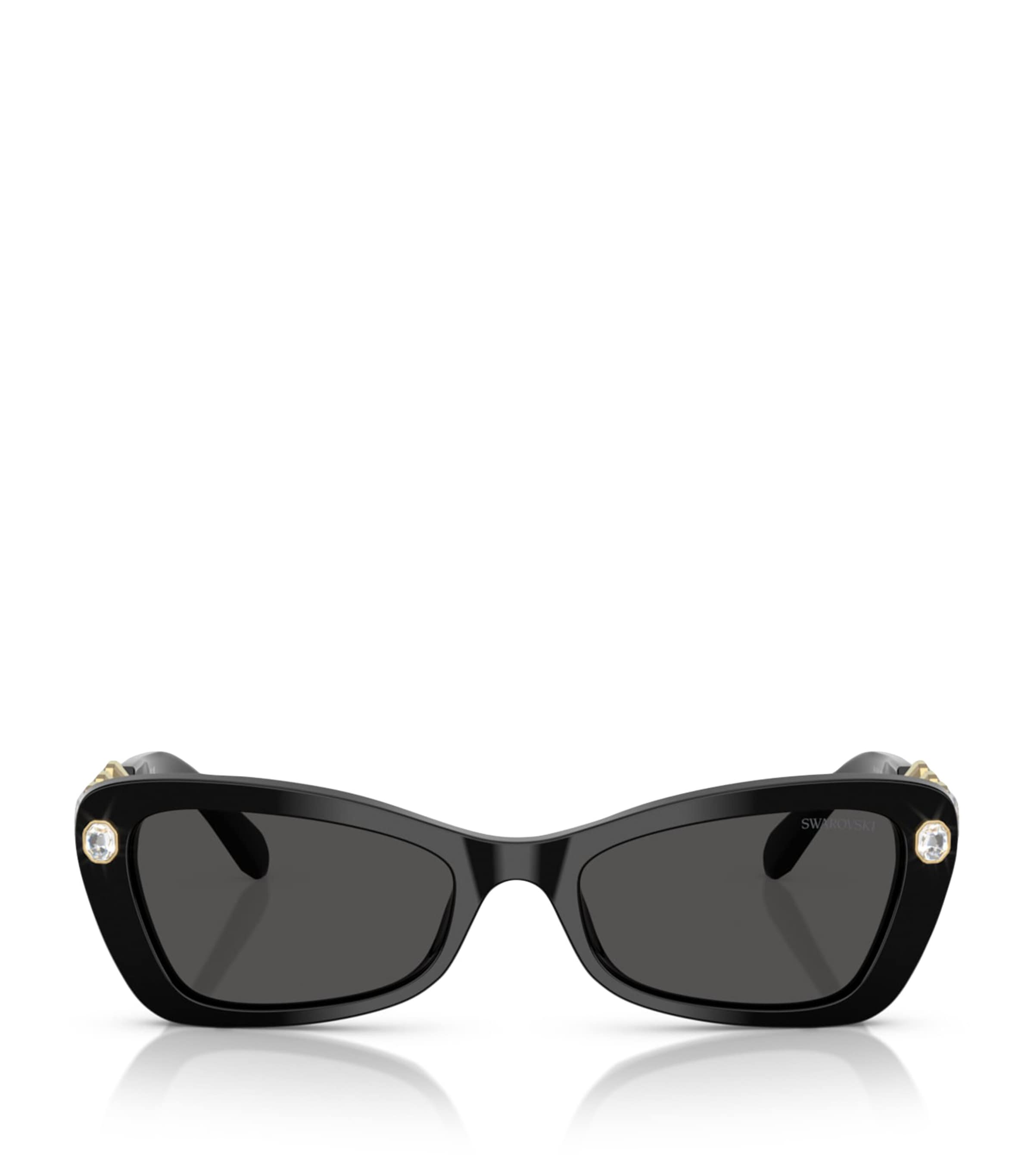 Swarovski Black Acetate SK6033 Sunglasses