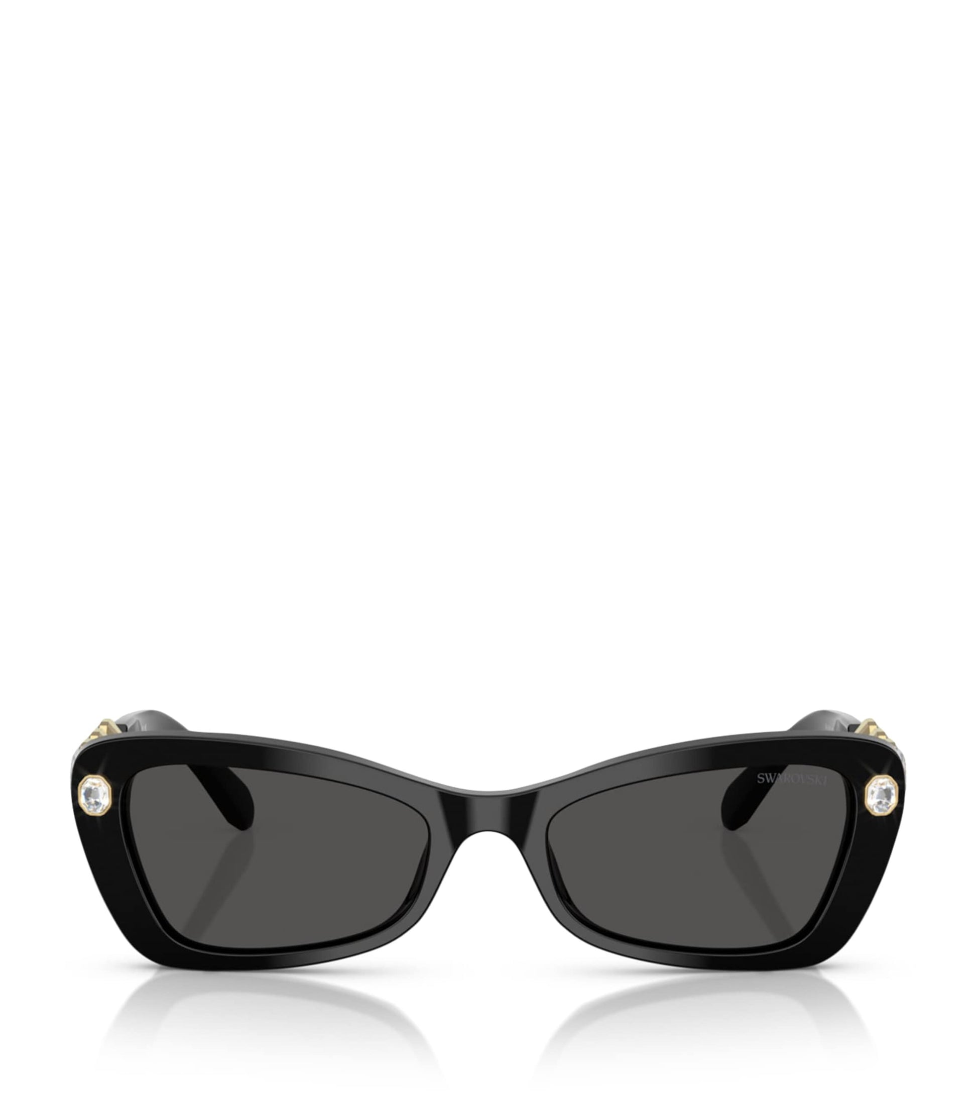 Swarovski Black Acetate SK6033 Sunglasses