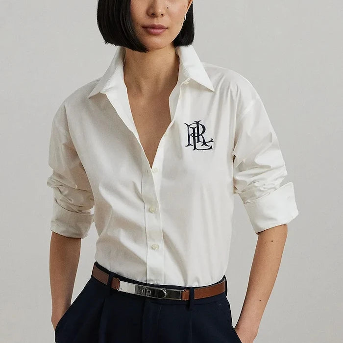 Памучна риза Lauren Ralph Lauren