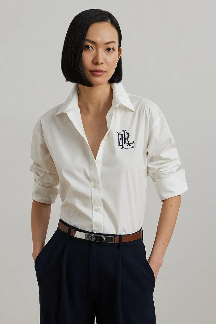 Памучна риза Lauren Ralph Lauren