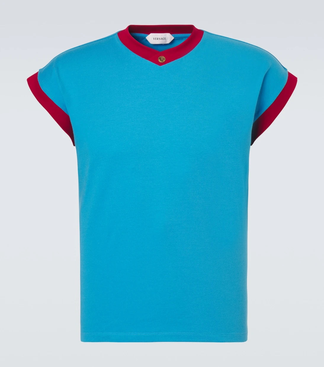 Versace - Medusa cotton-blend jersey T-shirt