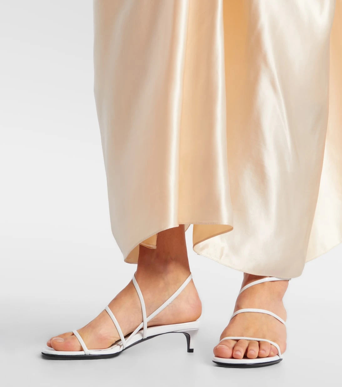 Khaite - Loop 35 leather sandals