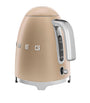 Smeg '50s Style Kettle - Matte Champagne (1.7L)