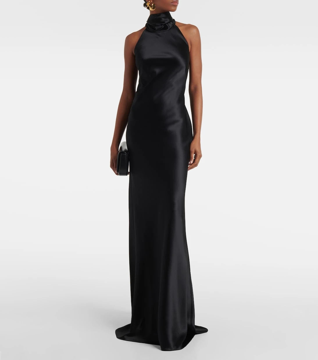 Ralph Lauren Collection - Chilton halterneck satin gown
