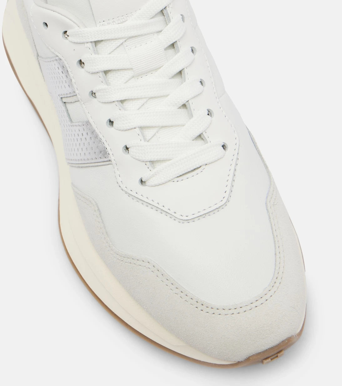 Hogan - H641 leather and suede sneakers