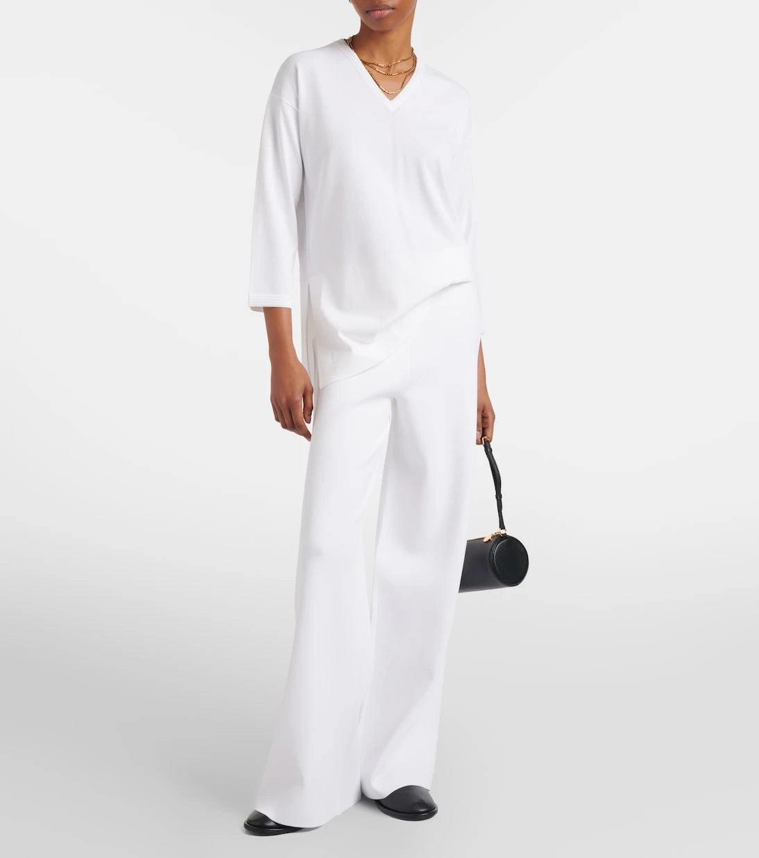Max Mara - Embroidered top
