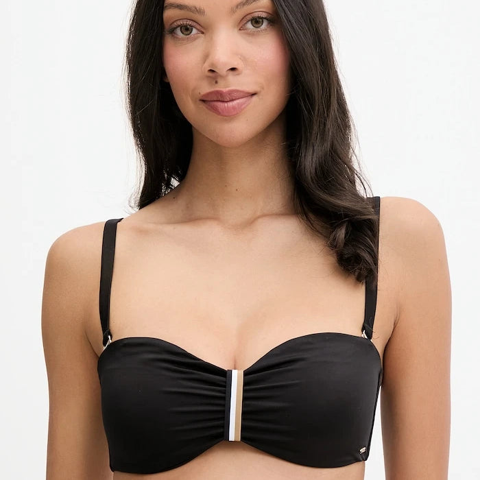BOSS горнище на бански дамско BANDEAU_BOSS CODES