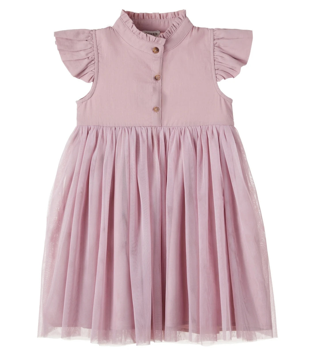 Donsje - Fleurance paneled cotton and tulle dress