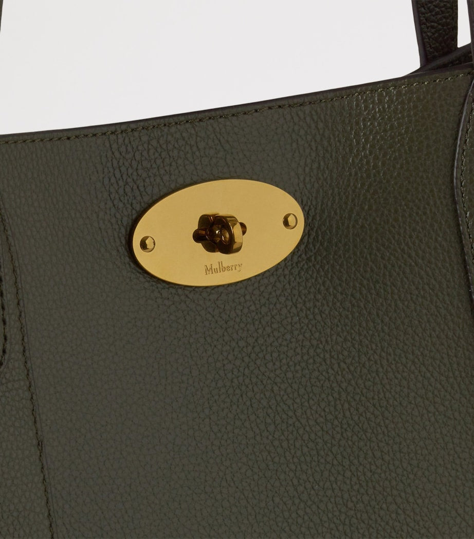 Mulberry GREEN Small Leather Bayswater Tote Bag
