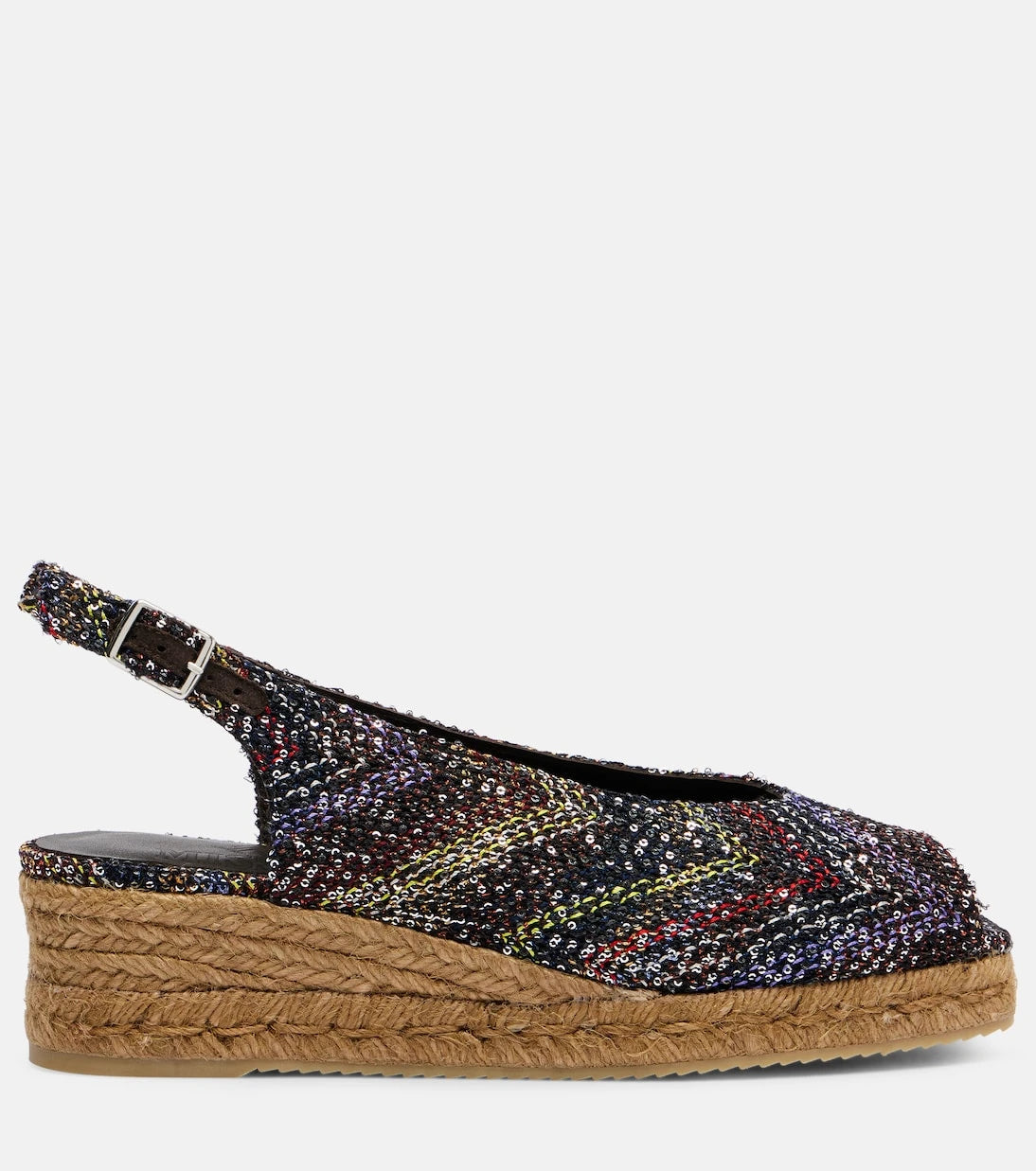 Missoni - Joy 30 pullu hasır dolgu topuklu ayakkabı