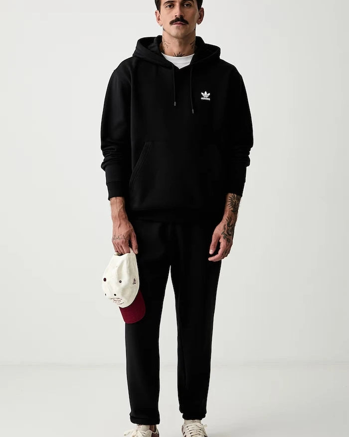 pamuklu erkek adidas Originals kapüşonlu sweatshirt
