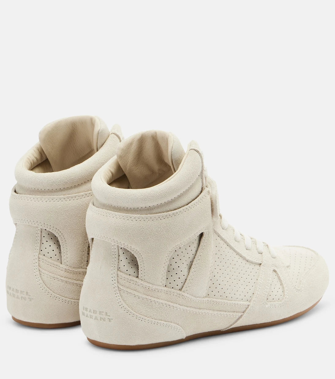 Isabel Marant - Senny suede high-top sneakers