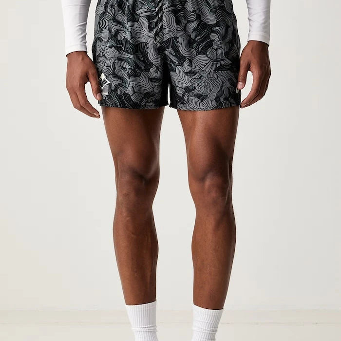 Asics erkek spor şort FUJITRAIL ALL OVER PRINT 5IN SHORT