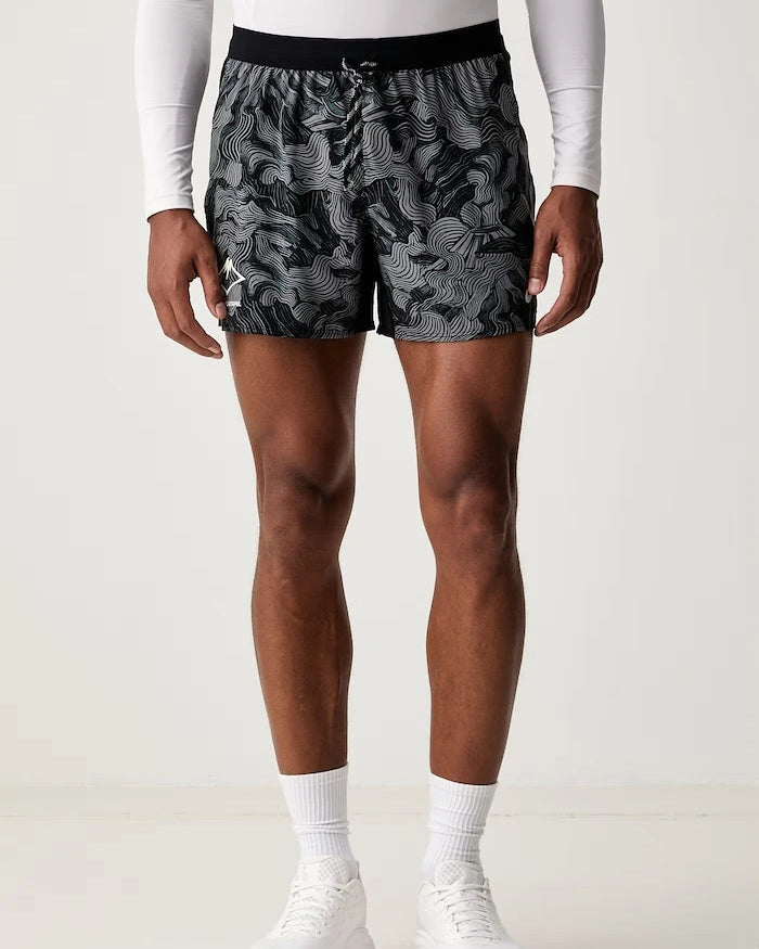 Asics erkek spor şort FUJITRAIL ALL OVER PRINT 5IN SHORT