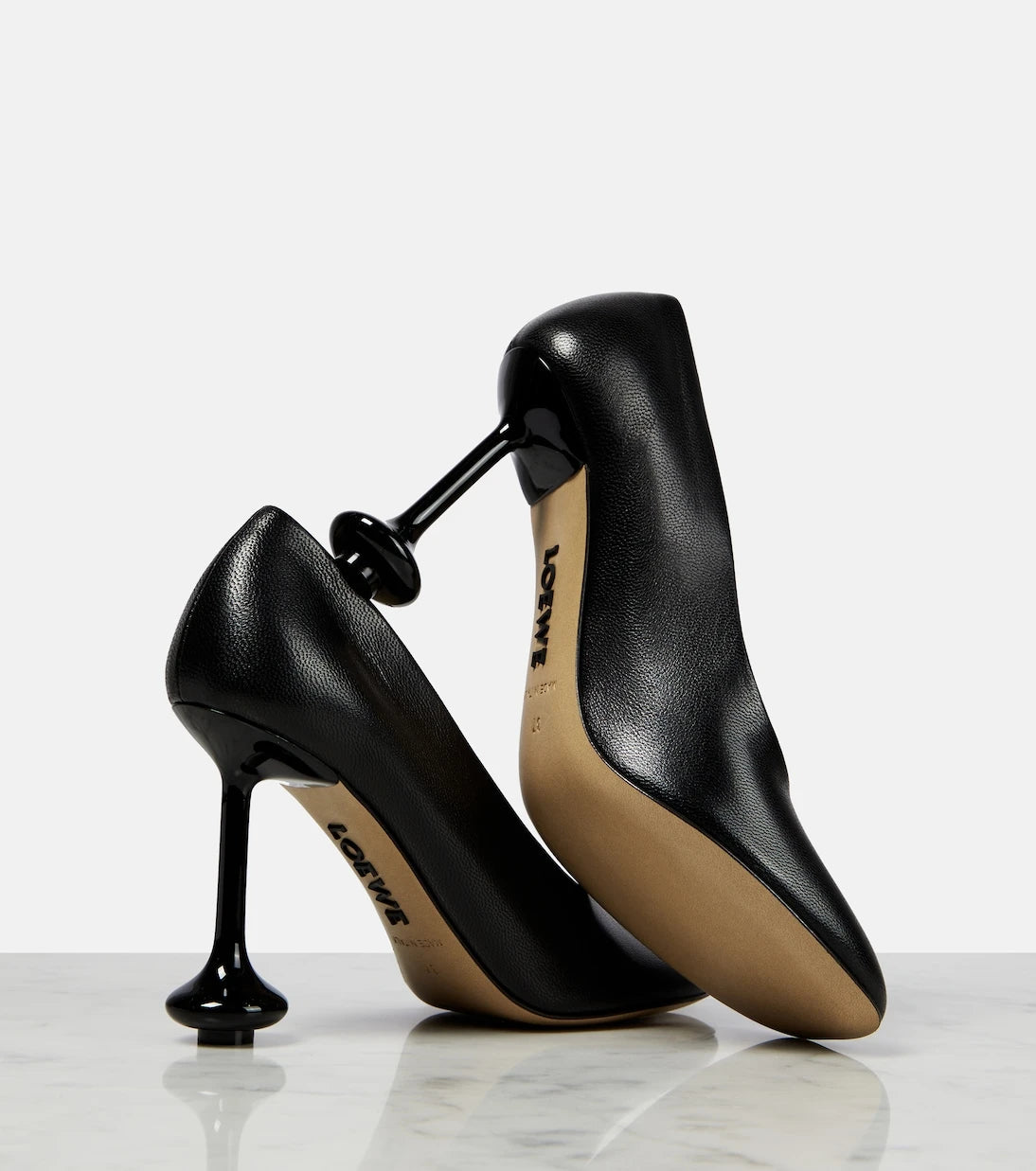 Loewe - Toy leather pumps