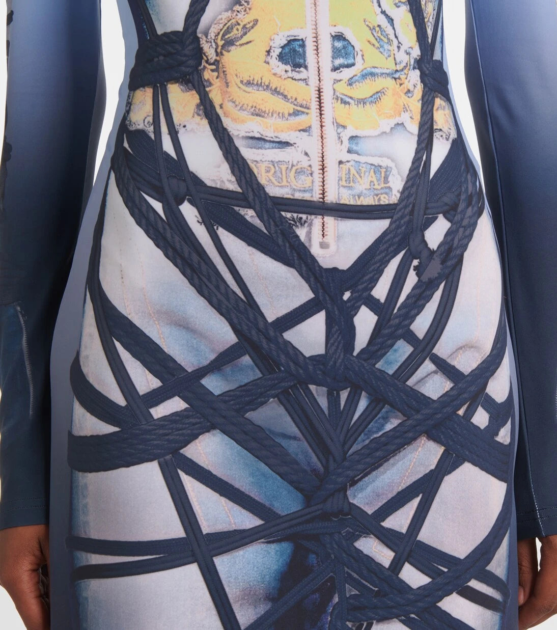 Y/Project - Printed maxi dress