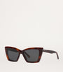 Brown Acetate SL 657 Sunglasses