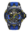 x Lamborghini Titanium Excalibur Spider Monobalancier Huracán Watch 45mm