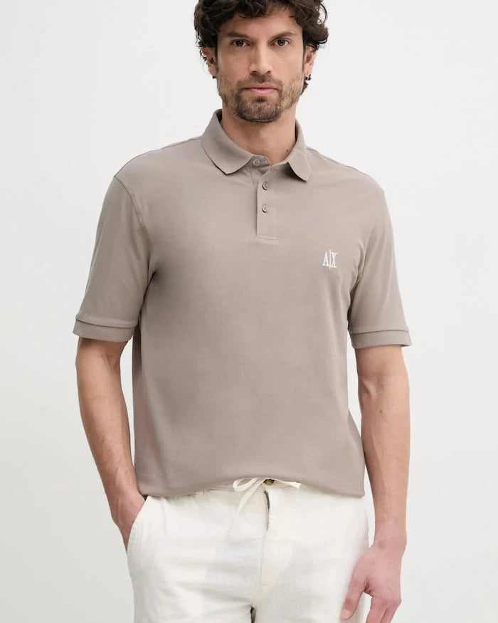 Armani Exchange Yaka Pamuklu Tişört
