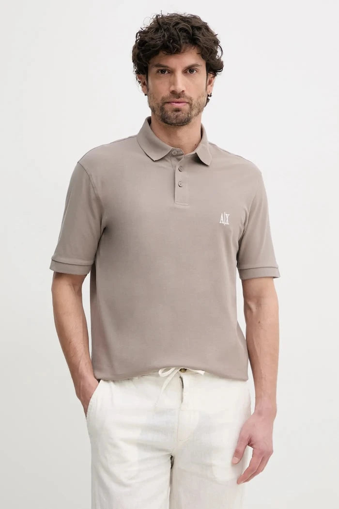 Armani Exchange Yaka Pamuklu Tişört