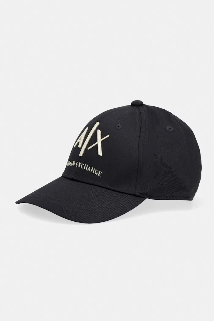 Armani Exchange pamuklu erkek бейзбол şapkası