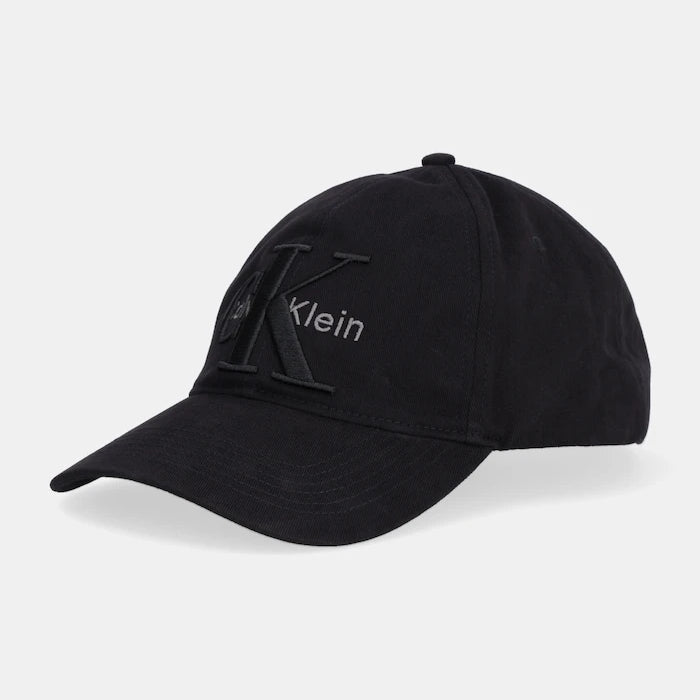 Памучна шапка с козирка Calvin Klein