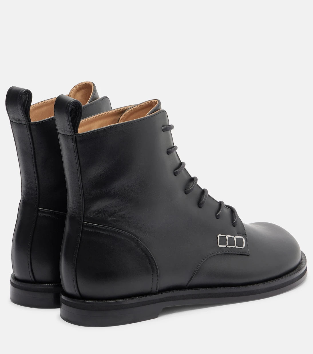 JW Anderson - Leather lace-up boots