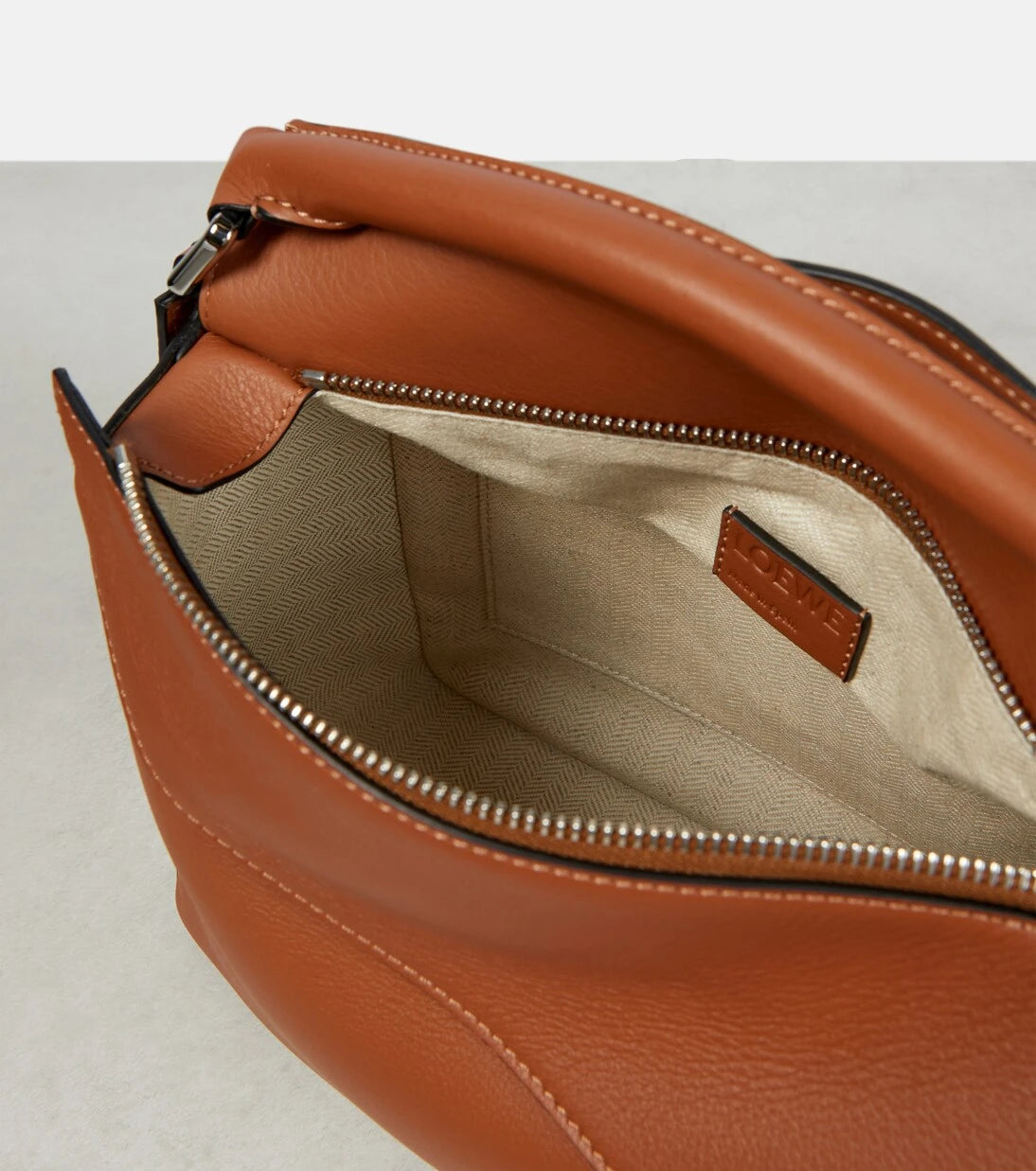 Loewe - Puzzle Edge Small leather tote bag