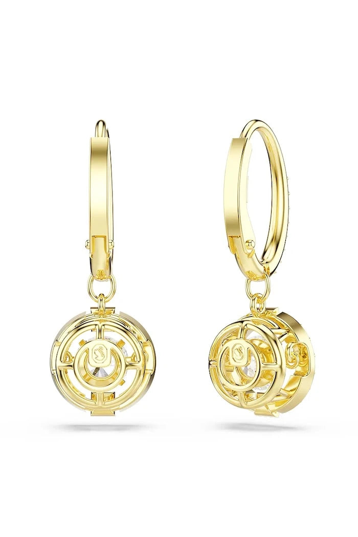 Swarovski kadın altın kaplama zirkonlu küpe UNA