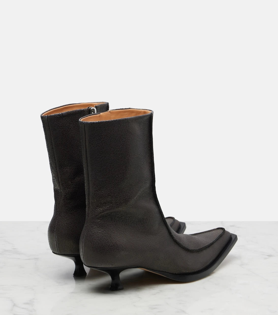 Calvin Klein Collection - Jodi leather ankle boots