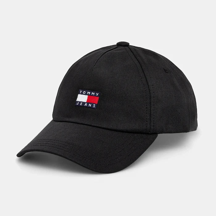 Tommy Jeans шапка с козирка дамска от памук