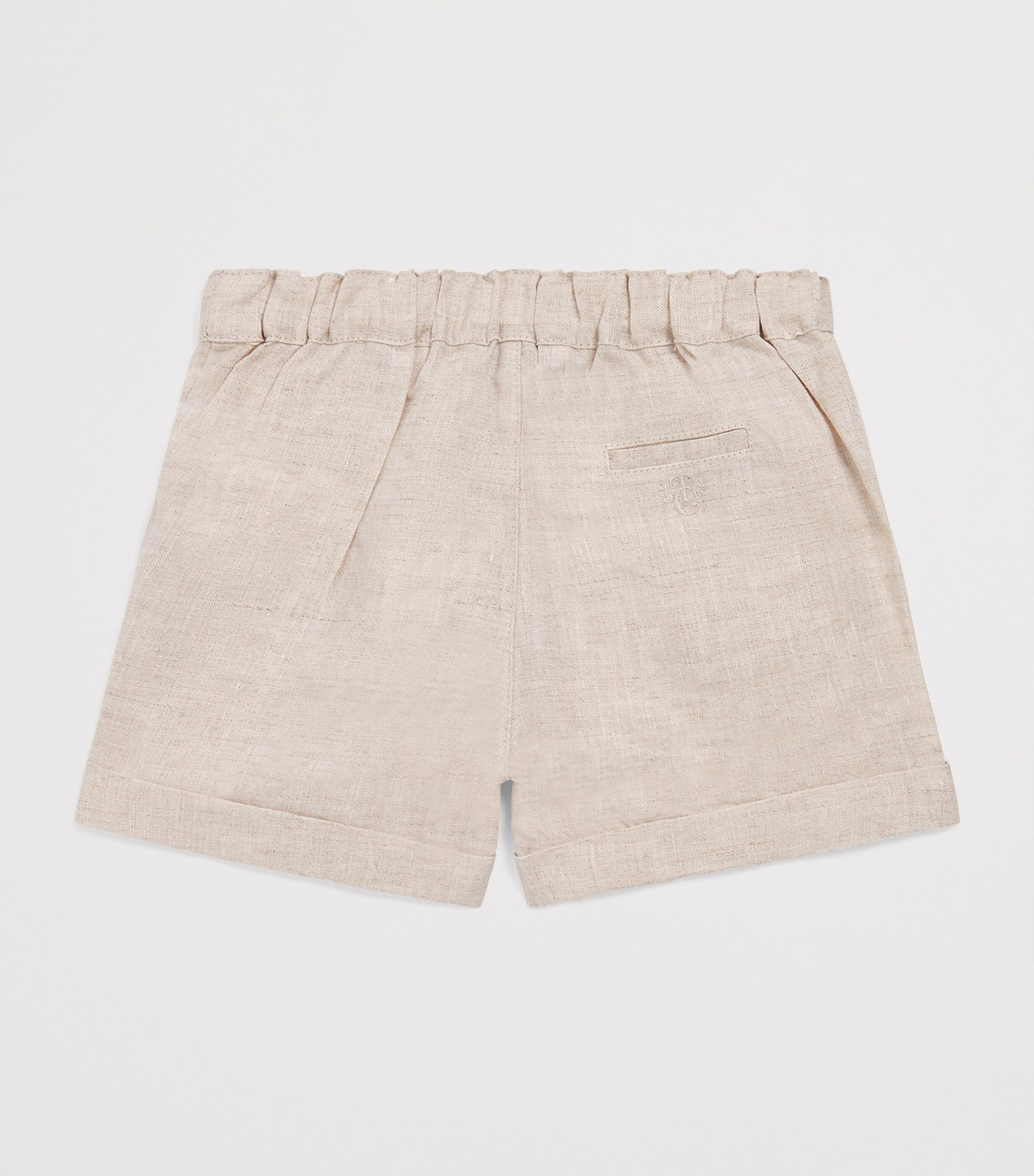 Linen Ceremony Shorts (3 Months – 4 Years)