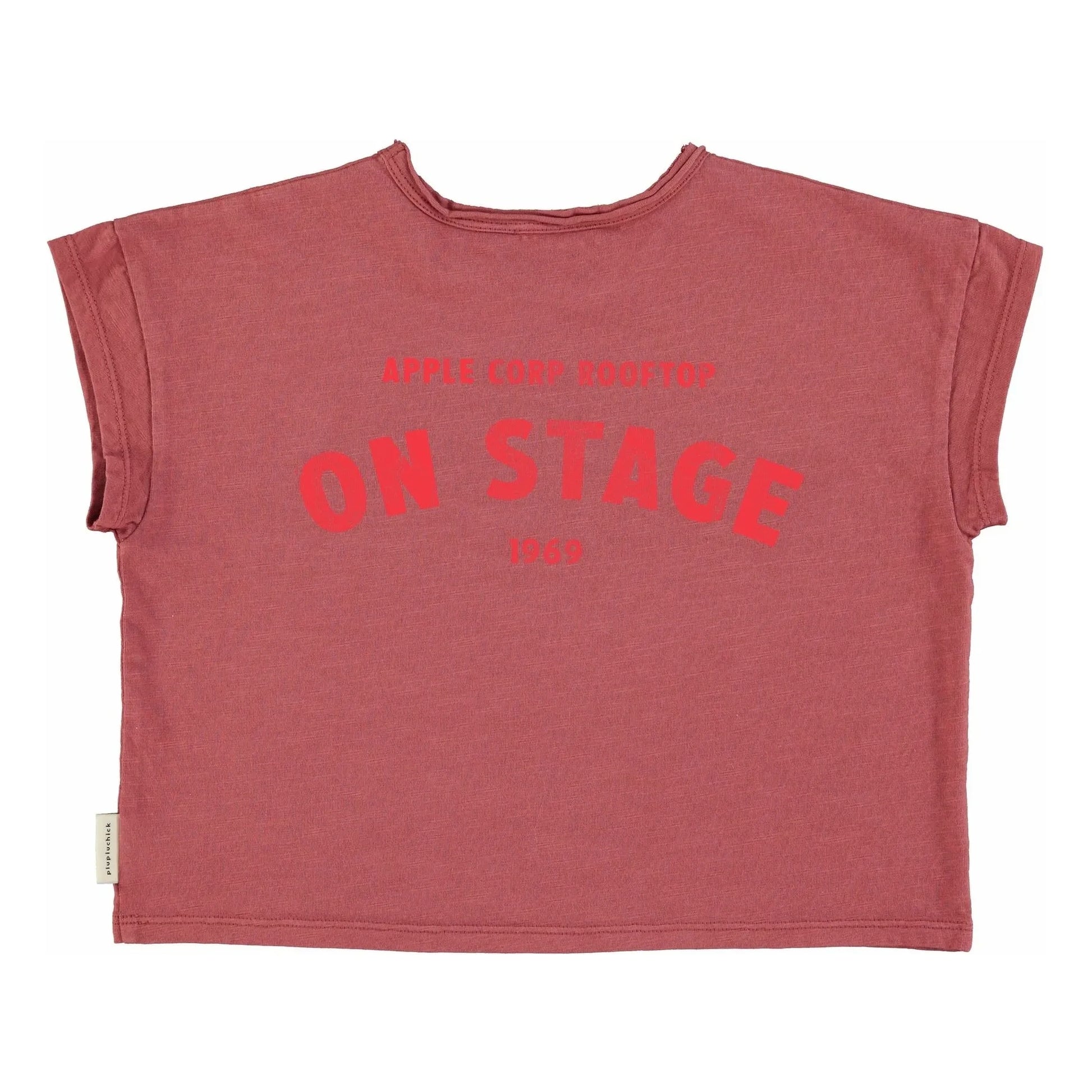Piupiuchick - Apple T-shirt | Dusty Pink