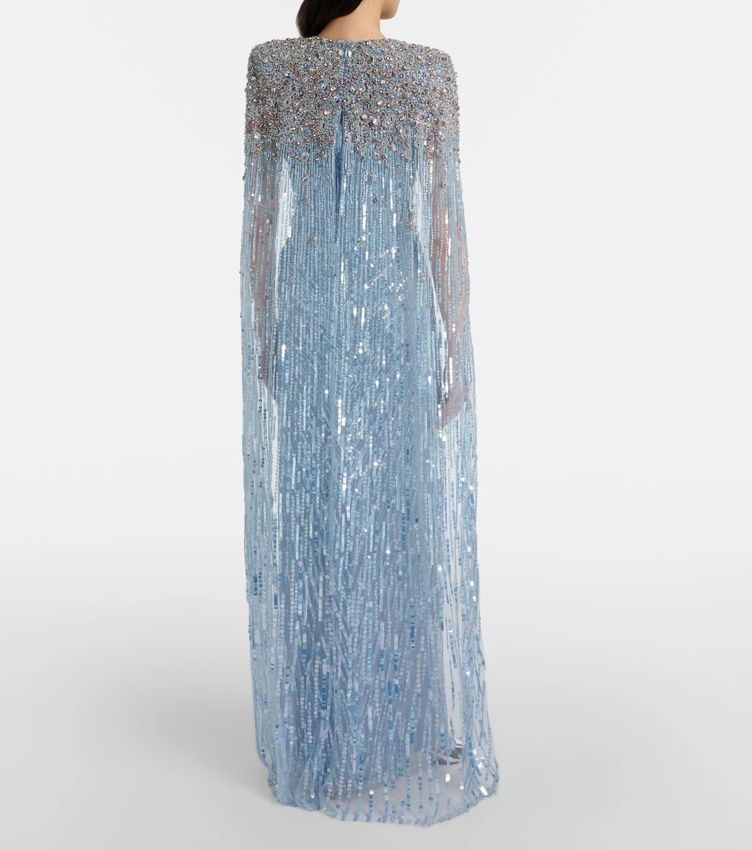 Jenny Packham - Symphony embellished caped gown
