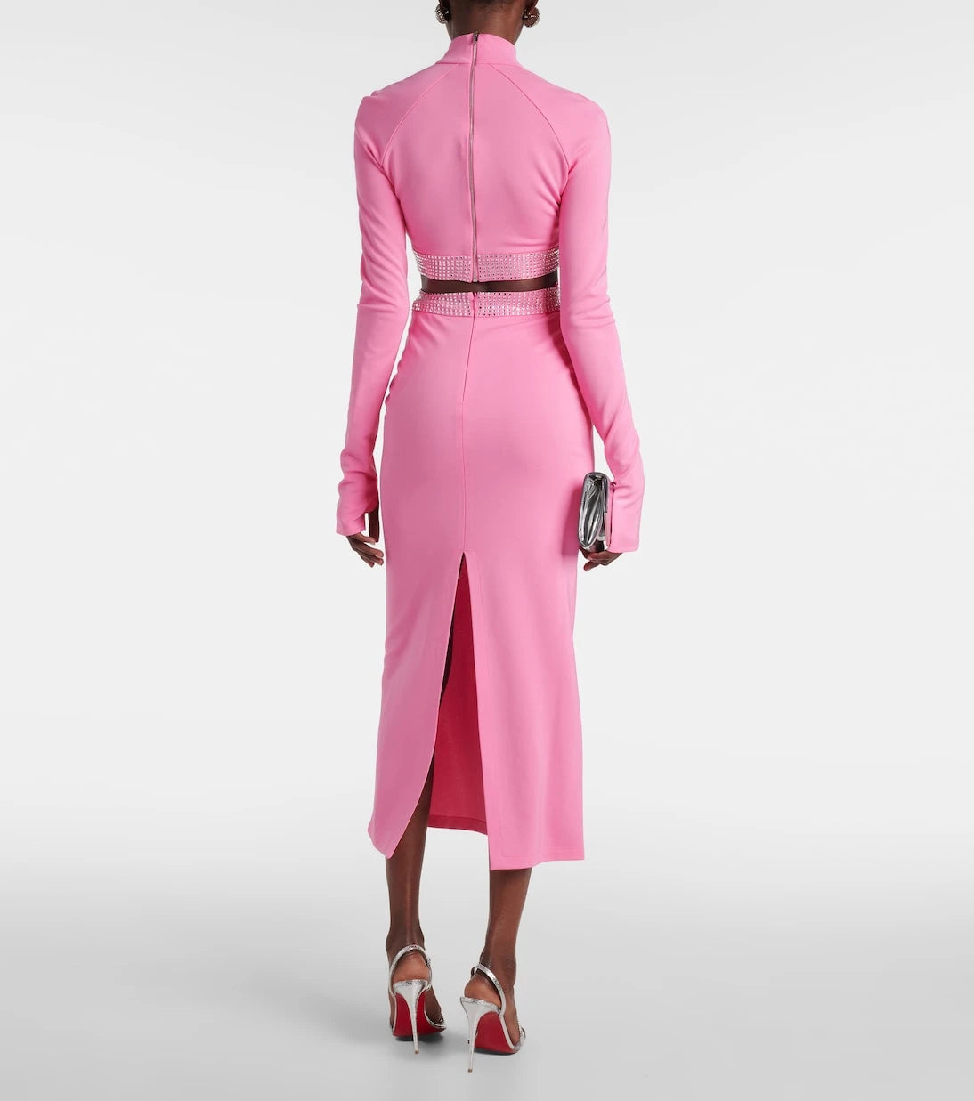 David Koma - Embellished crop top