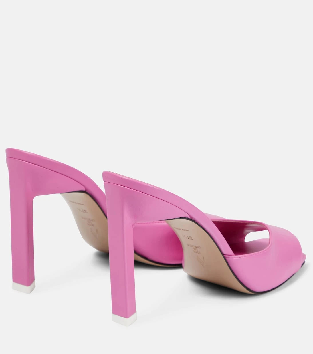 The Attico - Kaia leather mules