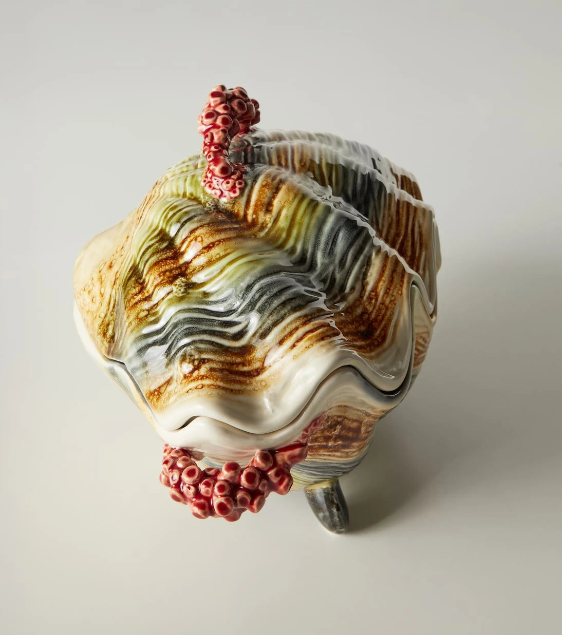 Bordallo Pinheiro - Oyster earthenware tureen