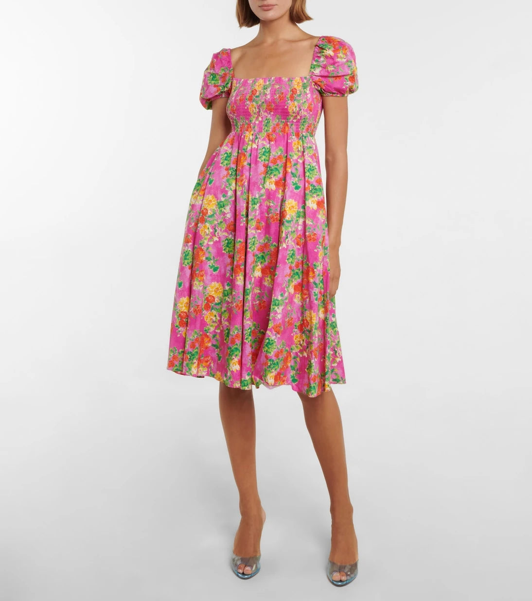 Caroline Constas - Mira floral minidress