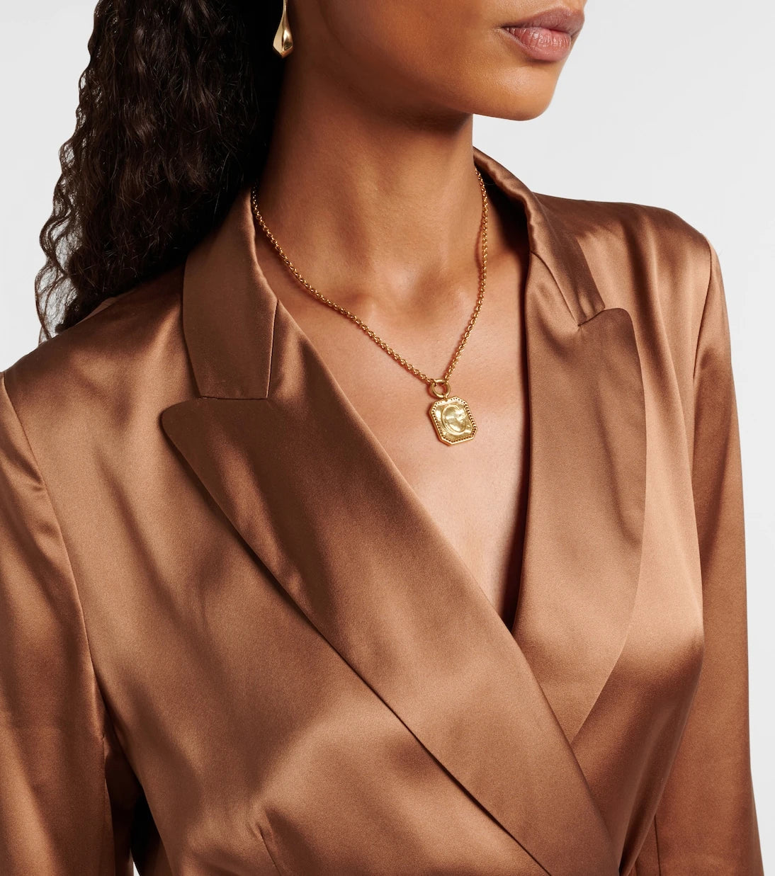 Joseph - Archer double-breasted silk satin blazer