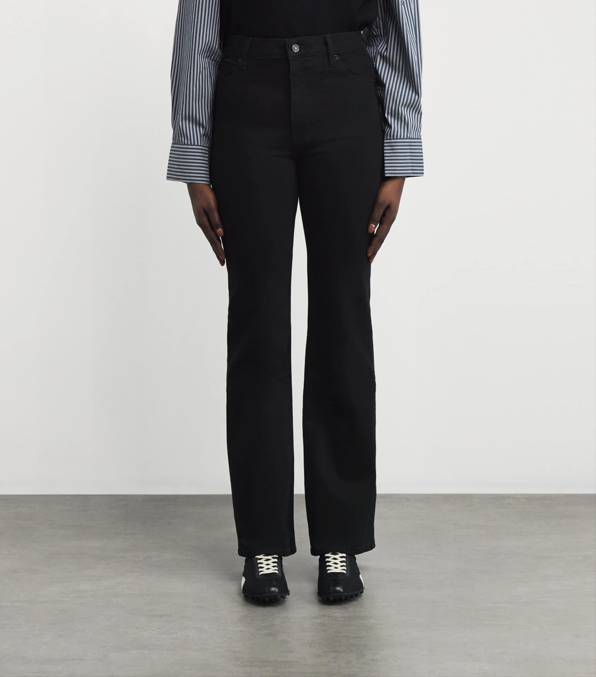 FRAME Black The Narrow Jeans