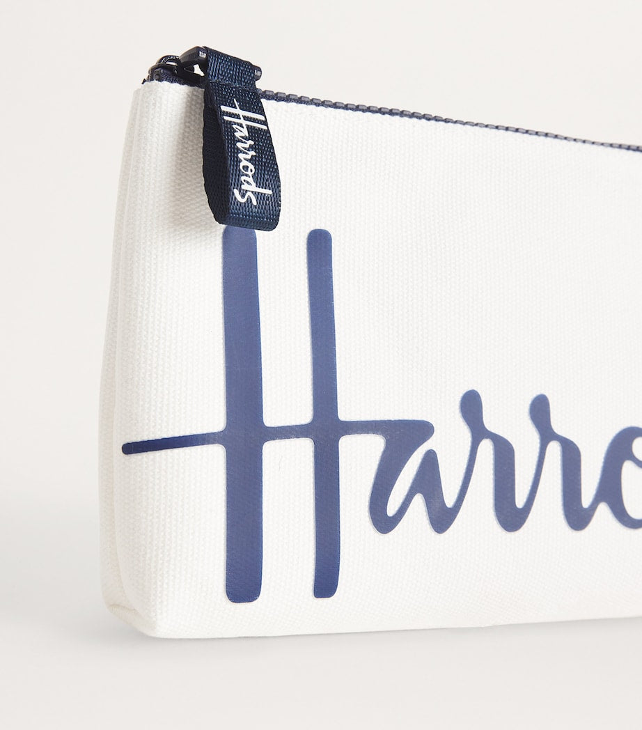 Small Cotton Logo Pouch