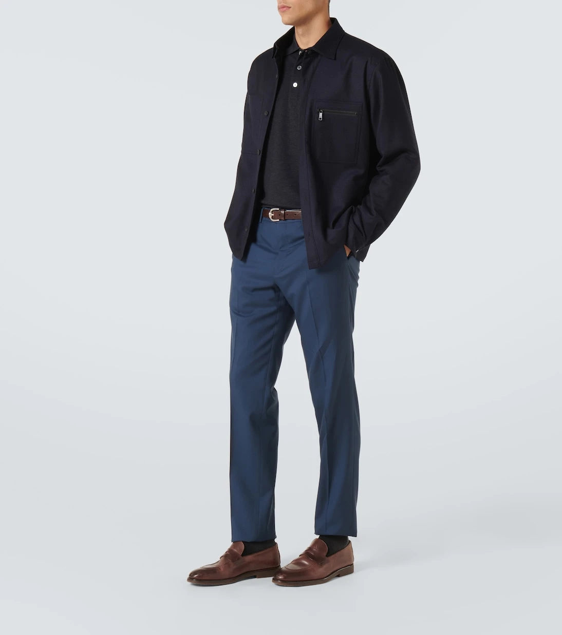 Zegna - Wool overshirt