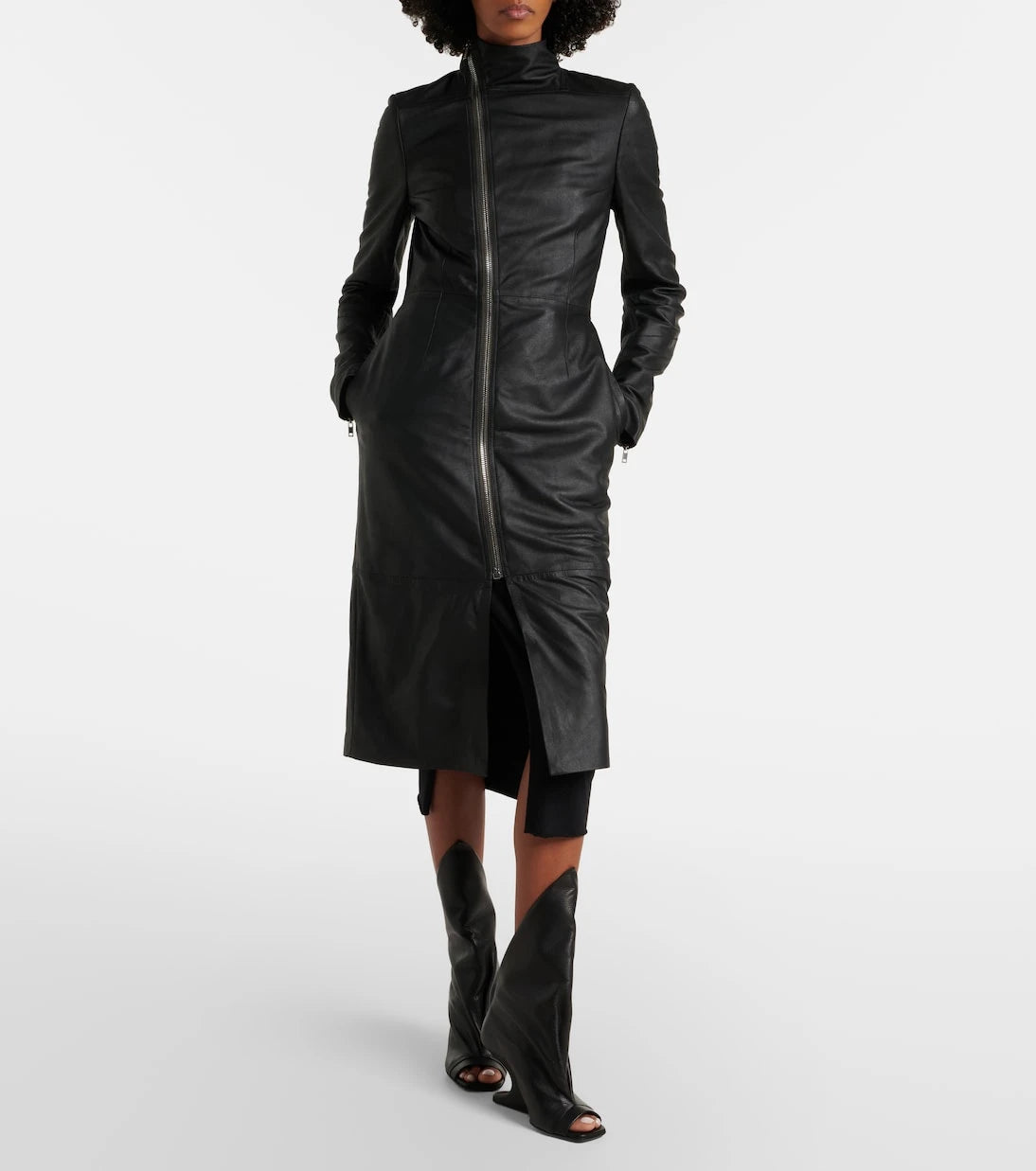 Rick Owens - Gary deri ceket