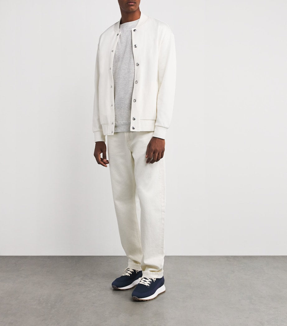 Leather-Blend Scarpa Running Trainers