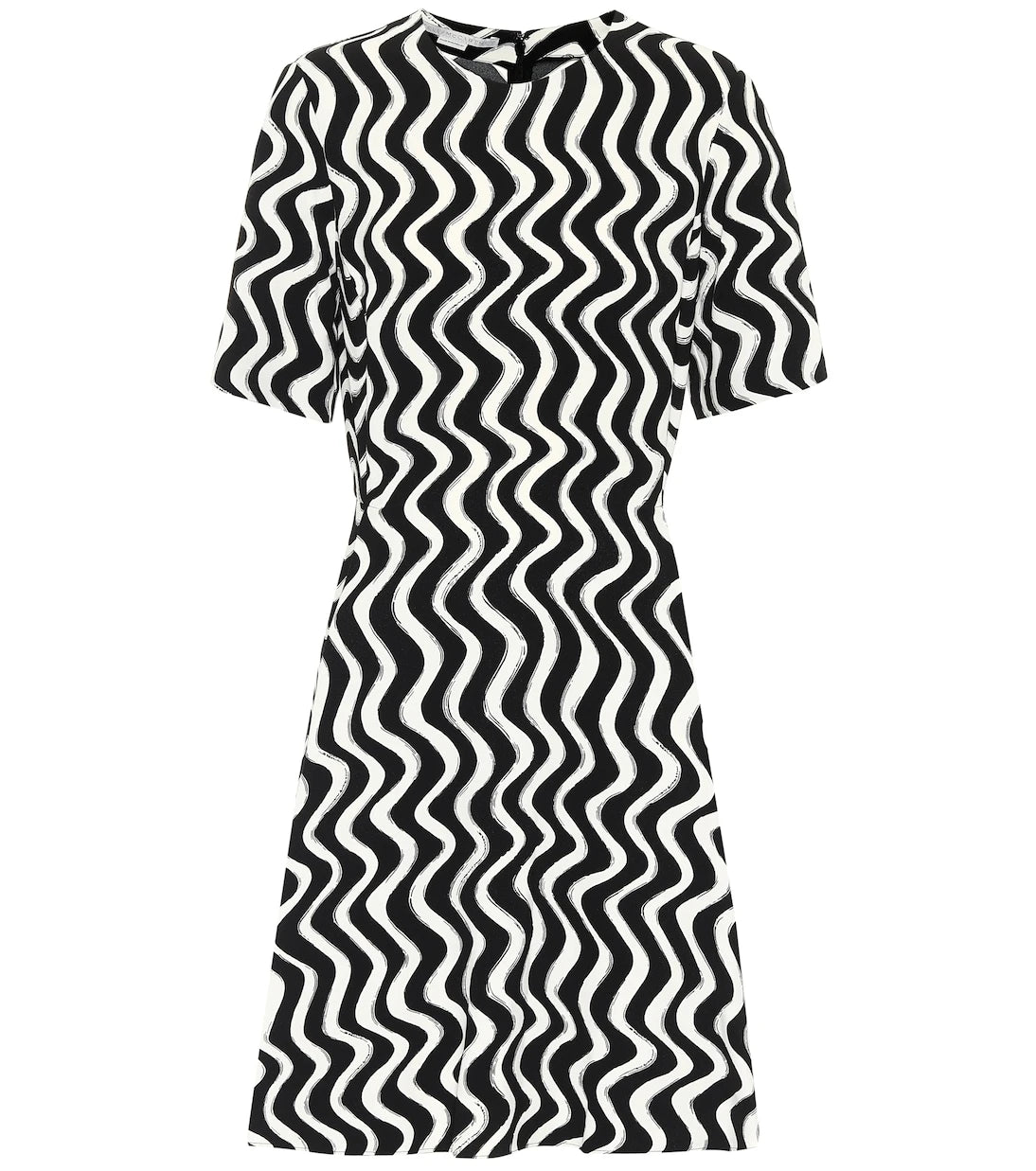 Stella McCartney - Printed cady dress