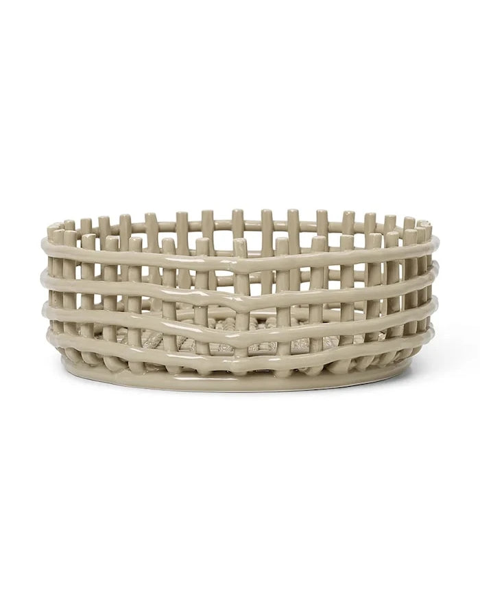 ferm LIVING Ceramic Centrepiece Meyve Sepeti